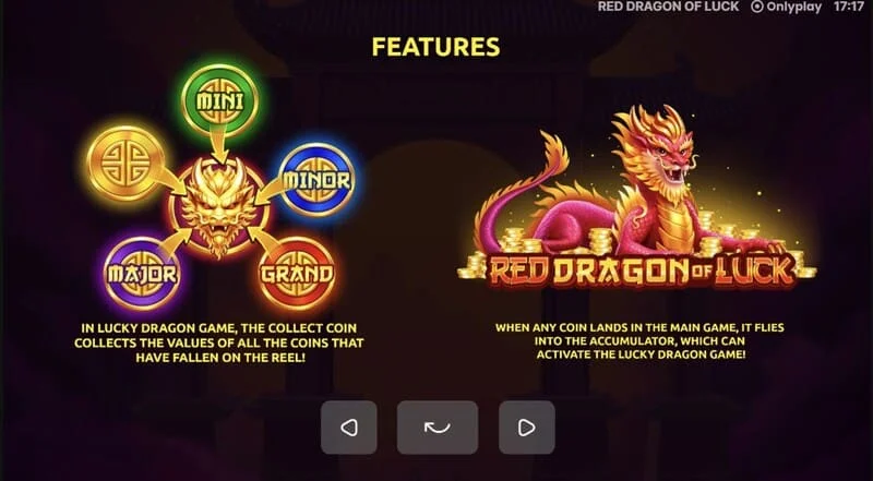Red Dragon of Luck – Jackpotid Mini, Minor, Major ja Grand